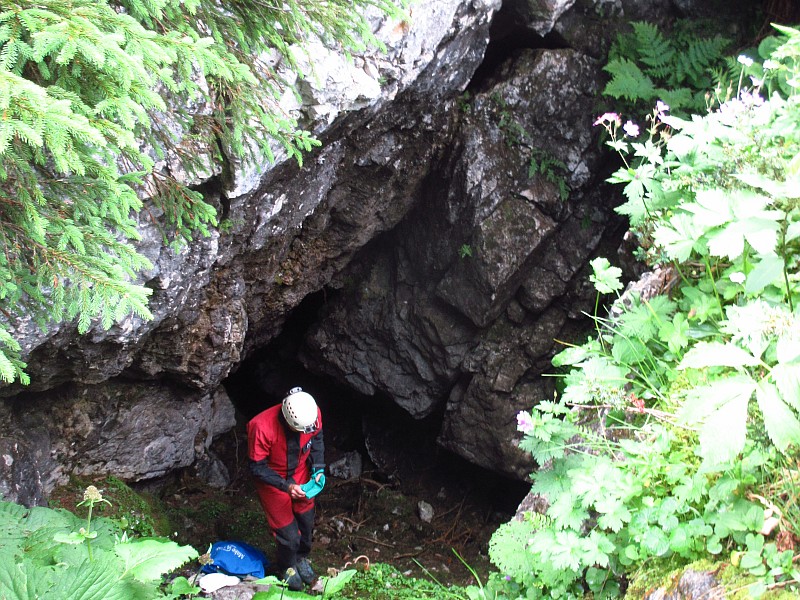 Foto: Einstieg der Wildrosenh&ouml;hle (1814/112)
